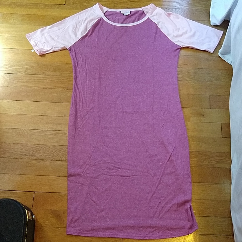 Dusty pink and baby pink Julia dress